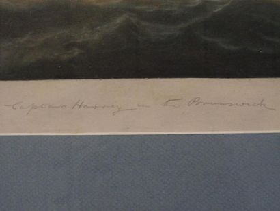 Nicholas POCOCK (1740-1821) d'après
Navires.
Gravures,...