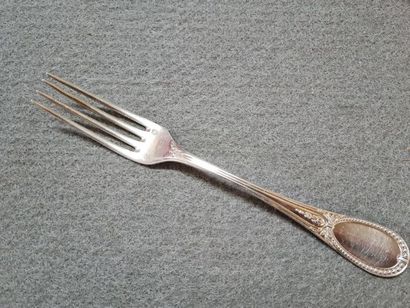 Ménagère de couverts en argent 925°/00, à...