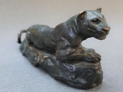 Antoine Louis BARYE (1796-1875)
Lionne allongée
Epreuve...