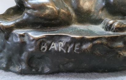 Antoine Louis BARYE (1796-1875)
Lionne allongée
Epreuve...