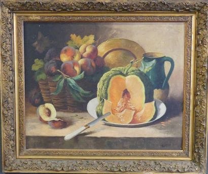 Louis LARTIGAU (XIX-XX)
Nature morte à la...