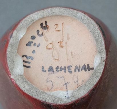 Raoul Lachenal (1885-1956)
Vase en grès sang...