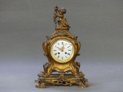Bronze cartel in Rocaille style.
H. :44 cm....