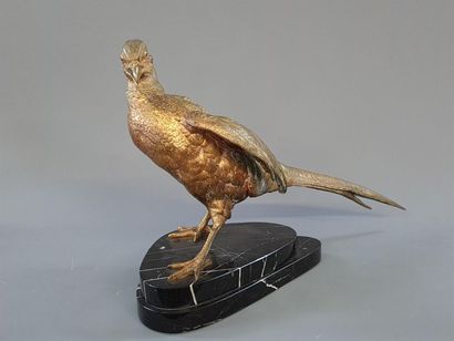 Guy DEBE (XX°)
Poule faisane
Epreuve en bronze...