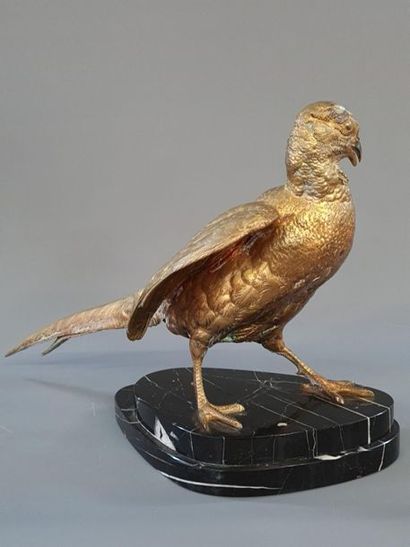 Guy DEBE (XX°)
Poule faisane
Epreuve en bronze...
