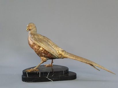 Guy DEBE (XX°)
Poule faisane
Epreuve en bronze...