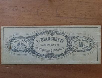 Bianchetti microscope in box. 
16 x 34 x...