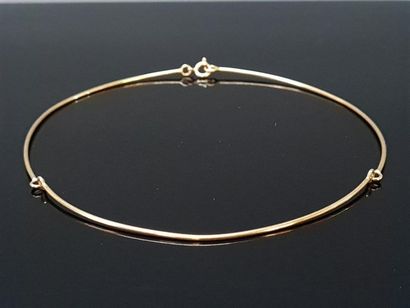 Necklace articulated choker, gold 750°/ 00....