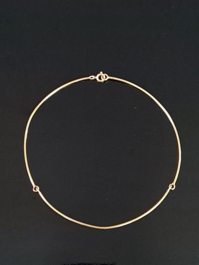 Necklace articulated choker, gold 750°/ 00....