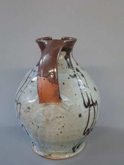 Anne KJAERSGAARD (1933-1990). 
 Stoneware...