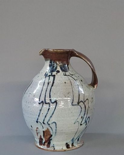 Anne KJAERSGAARD (1933-1990). 
 Stoneware...