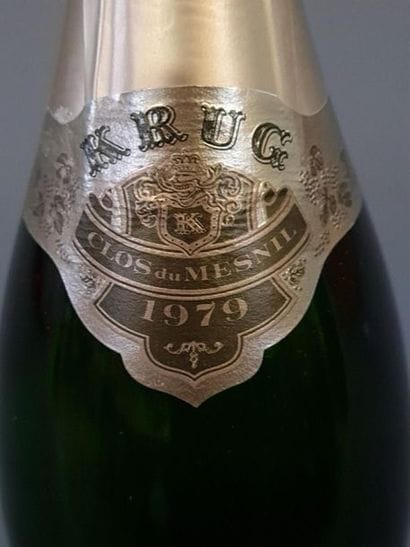 Champagne KRUG Clos du Mesnil 1979 1 bouteille
Manque...