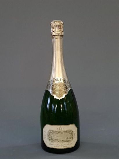 Champagne KRUG Clos du Mesnil 1979 1 bouteille
Manque...