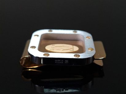 CARTIER Money clip, Santos model in gold...