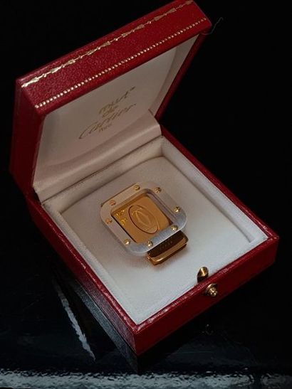 CARTIER Money clip, Santos model in gold...