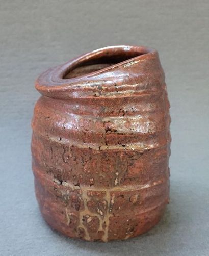 Gustavo PEREZ (1950)
Stoneware vase signed...