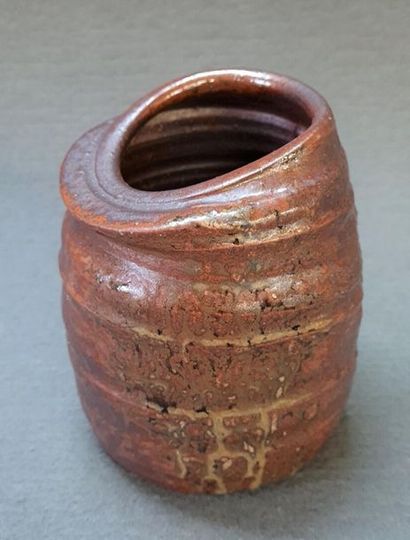 Gustavo PEREZ (1950)
Stoneware vase signed...