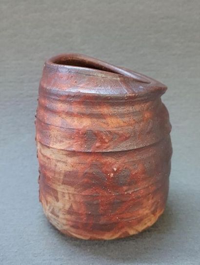 Gustavo PEREZ (1950)
Stoneware vase signed...