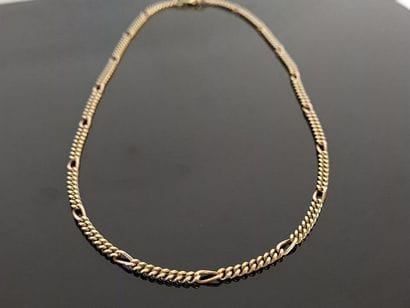 Gold chain 585°/00.
Weight 16.89 g