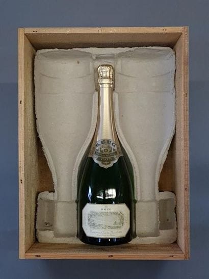 Champagne KRUG Clos du Mesnil 1979 1 bouteille.
On...