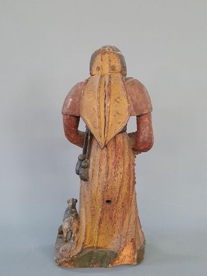 Saint Antoine en bois sculpté XVIII°
H. :67...