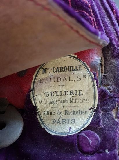 Selle d'Officier Général de Grade Tenue,...