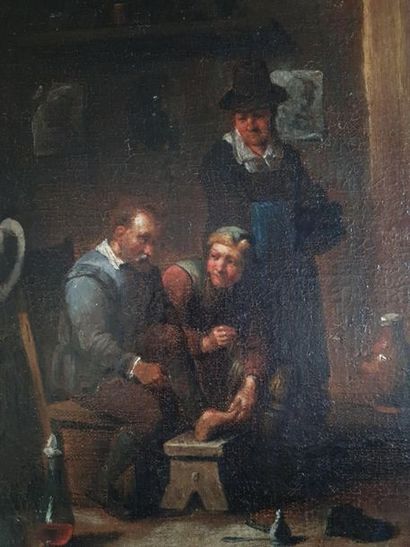 Ecole Hollandaise XVIIIe
Scène d'intérieur
Huile...