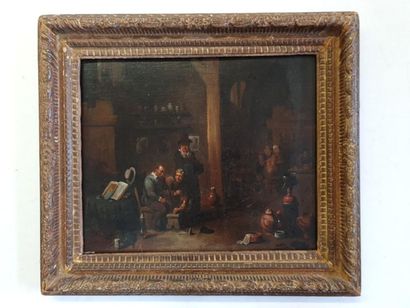 Ecole Hollandaise XVIIIe
Scène d'intérieur
Huile...