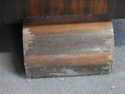Meuble secrétaire en placage de palissandre...