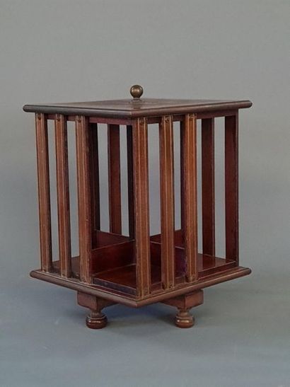 Small revolving table bookcase. 
34 x 24...