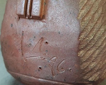 Eric ASTOUL (1954)
Stoneware vase signed...