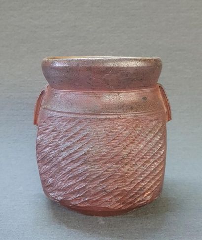 Eric ASTOUL (1954)
Stoneware vase signed...