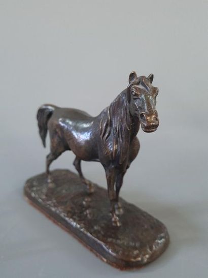 Pierre-Jules MENE (d'après)
Cheval arabe...
