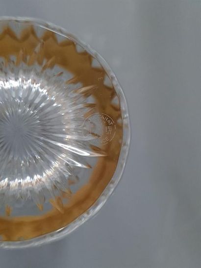 BACCARAT modèle Spear, suite de douze verres...