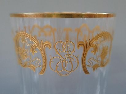 BACCARAT modèle Spear, suite de douze verres...