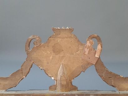 Miroir à fronton Louis XVI
85 x 54 cm
