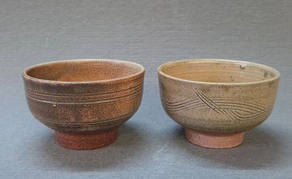 Antoine de Vinck (1924-1992)
Two stoneware...