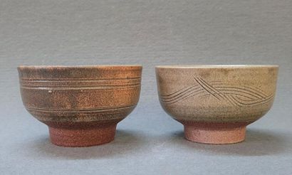 Antoine de Vinck (1924-1992)
Two stoneware...