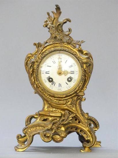 Bronze fireplace trim
Rocaille style Napoleon...