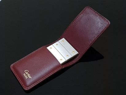 CARTIER Cigar cutter, Santos model in gold...