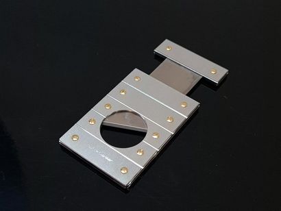 CARTIER Cigar cutter, Santos model in gold...