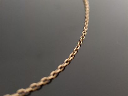 Gold chain 750°/00
L: 49 cm.
Weight: 3.96...
