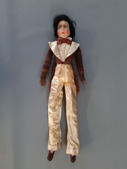 Poupée de salon à l'effigie de George Sand,...