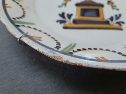 Ensemble de quatre assiettes révolutionnaires...