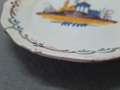 Ensemble de quatre assiettes révolutionnaires...