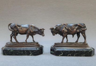 Rosa BONHEUR (1822-1899) attribué à 
Vache...