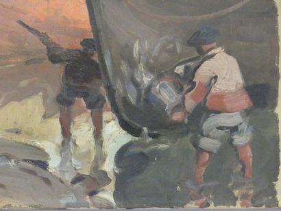 Emmanuel MARCEL-LAURENT( 1892-1948) 
Voiliers...