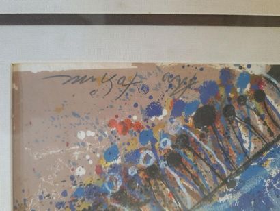 Théo TOBIASSE (1927-2012)
Estampe moderne...
