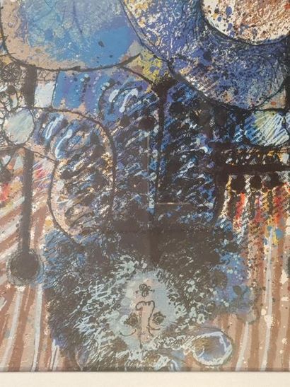 Théo TOBIASSE (1927-2012)
Estampe moderne...