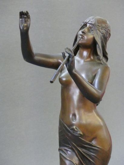 Edouard DROUOT (1859-1945)
Muse des bois
Bronze...